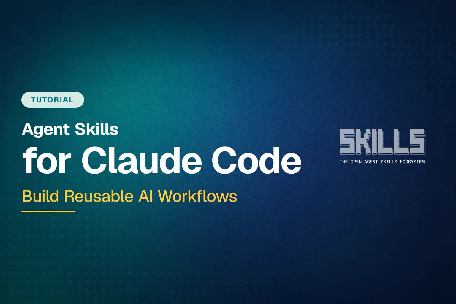 What Are Agent Skills? A Developer's Guide to Reusable AI Workflows